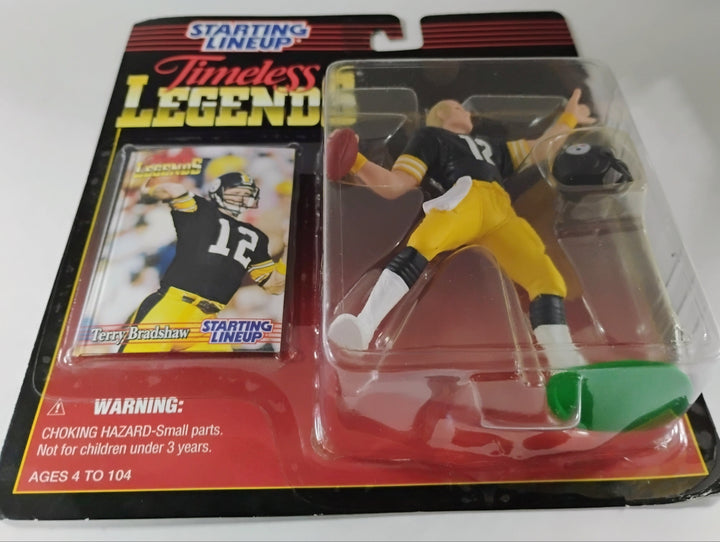 1995 Kenner Starting Lineup Timeless Legends Football Terry Bradshaw Sealed