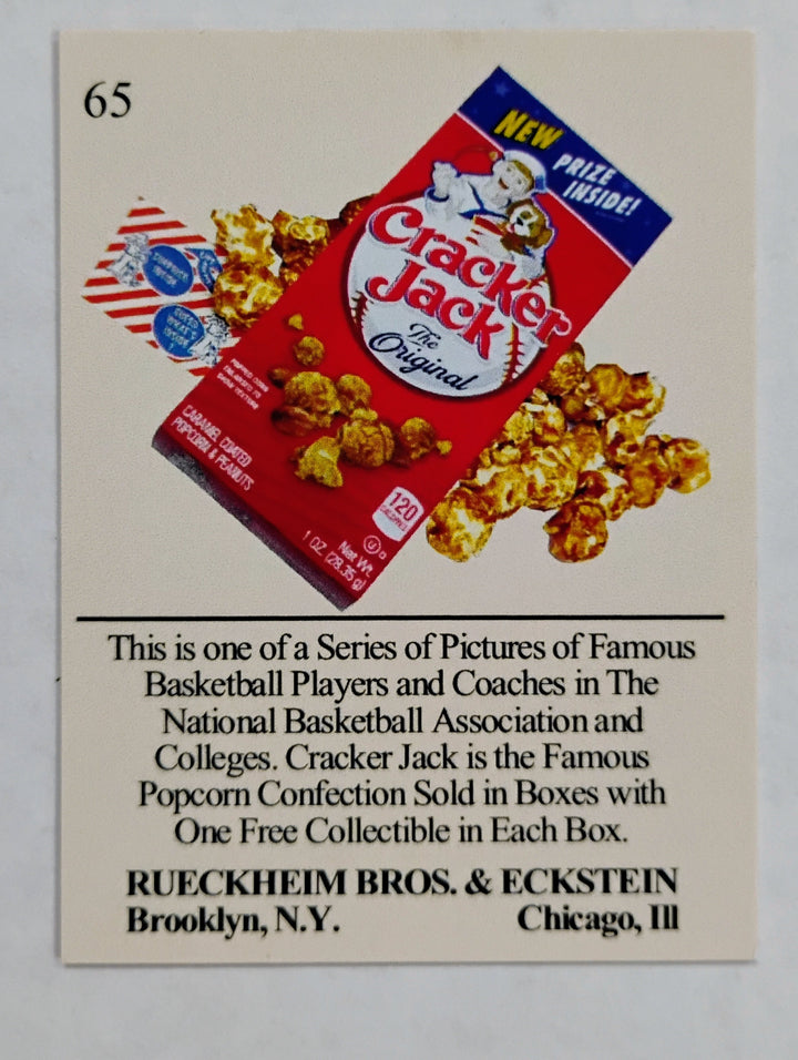 2024 Panini Cracker Jack Ball Players Caitlin Clark #65 RC