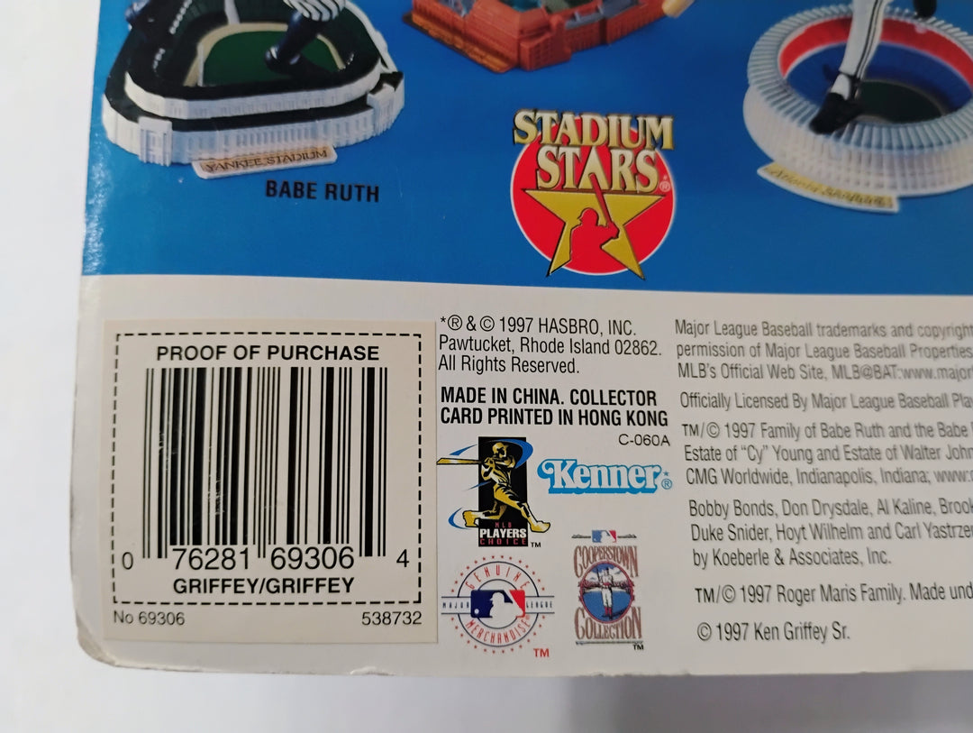 1997 Kenner Starting Linelup Classic Doubles Ken Griffey/Ken Griffey JR. Sealed