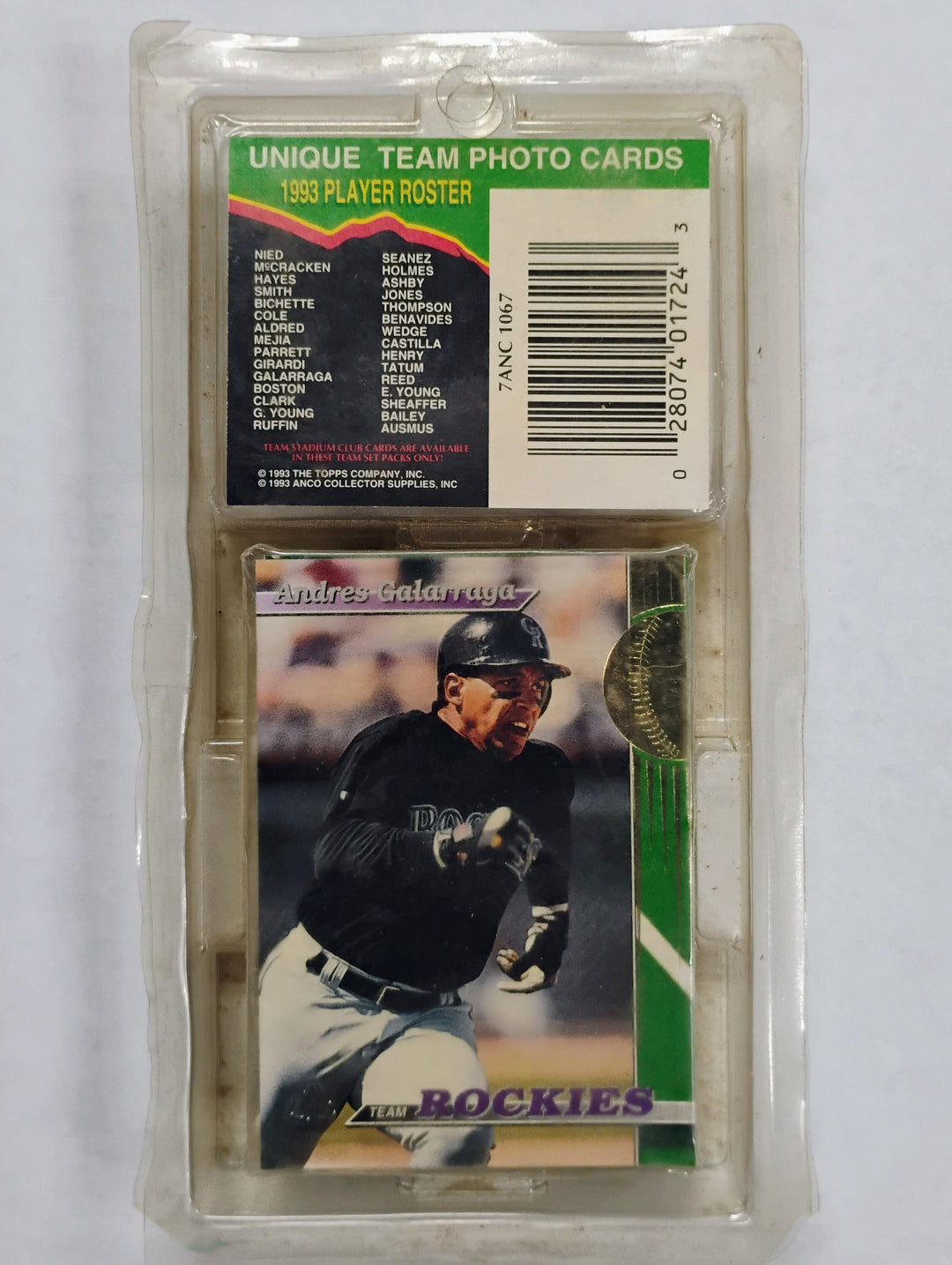 1993 Stadium Club Baseball Colorado Roockies Team Set