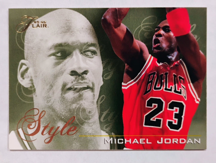 1995-96 Fleer Flair Basketball Michael Jordan #235 Style