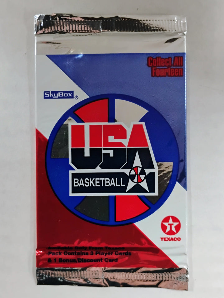 1996 Skybox USA Basketball Texaco Sealed Pack