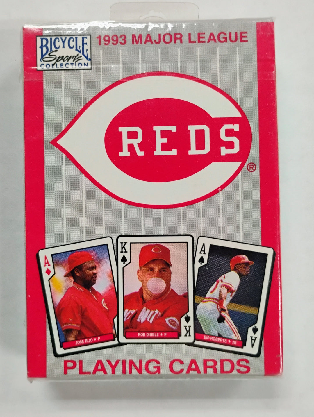 1993 Bicycle Cincinnati Reds Baseball Playing Cards Sealed