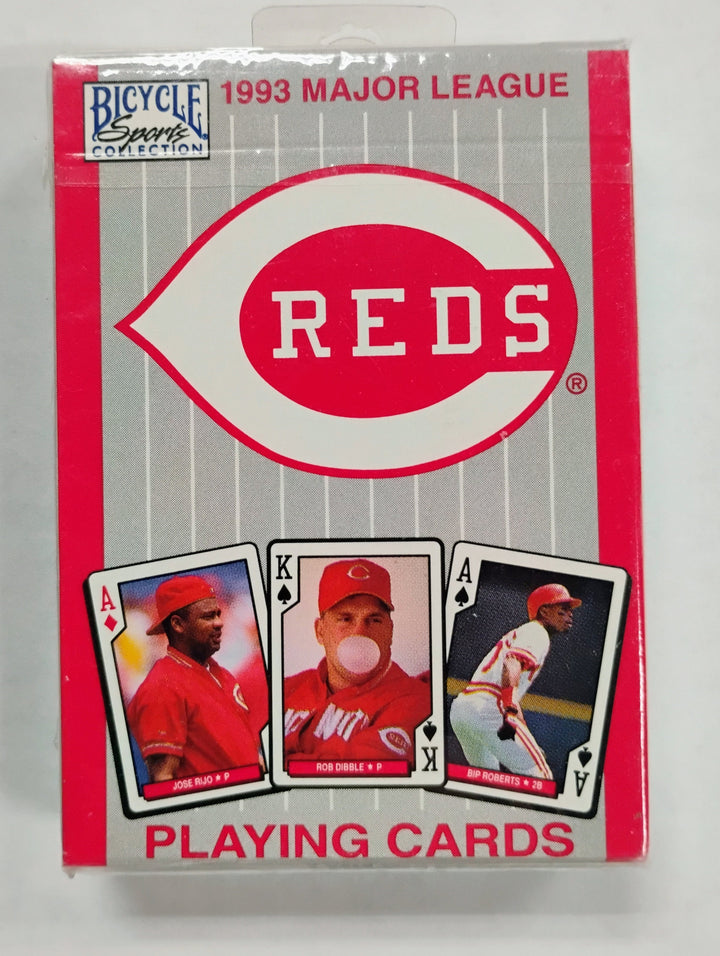 1993 Bicycle Cincinnati Reds Baseball Playing Cards Sealed