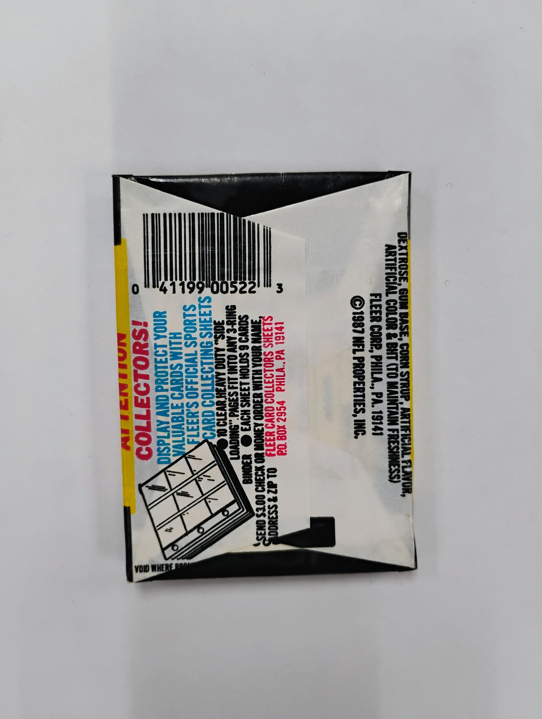 1987 Fleer Football Sealed Pack