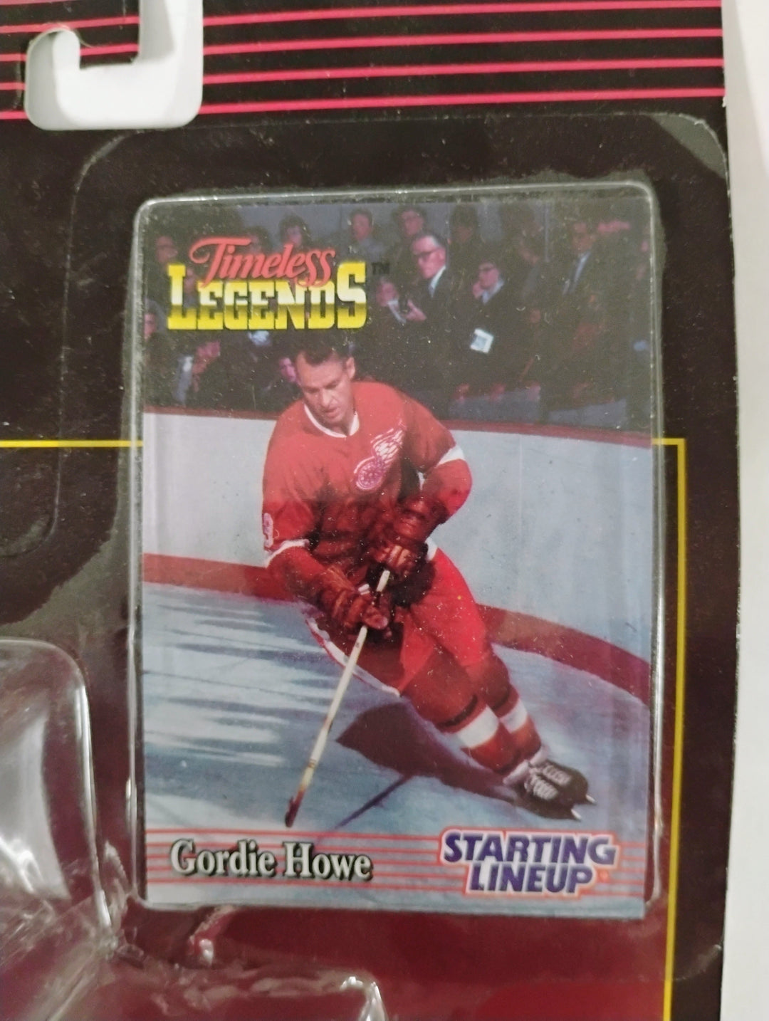 1995 Kenner Starting Lineup Timeless Legends Gordie Howe Sealed