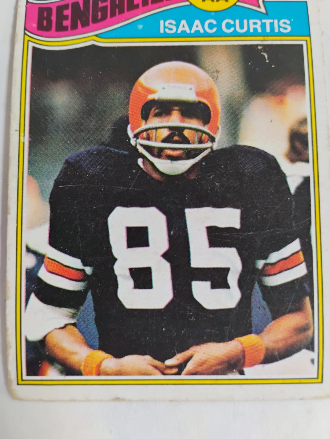 1977 Topps Mexican Football Isaac Curtis #10