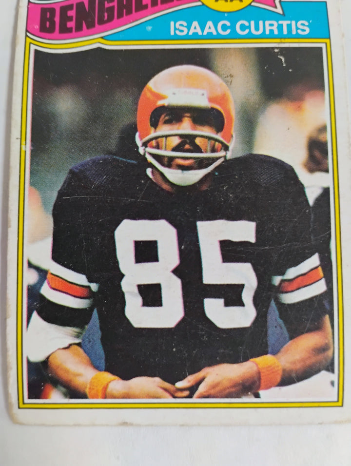 1977 Topps Mexican Football Isaac Curtis #10
