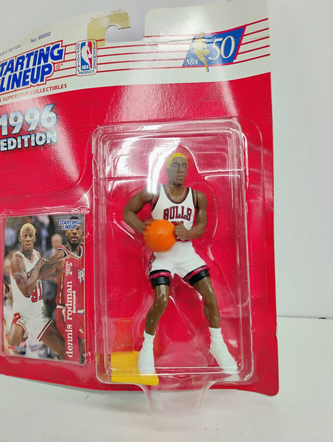 1996 Starting Lineup Dennis Rodman Yellow Hair 1996 Edition