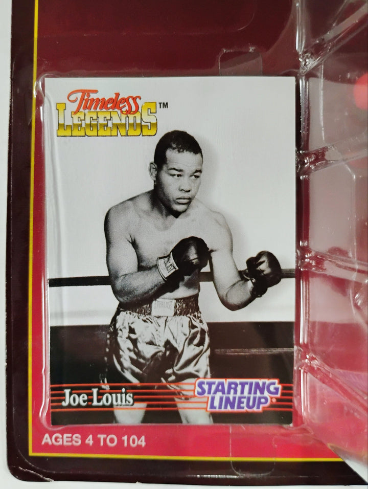 1995 Kenner Starting Lineup Timeless Legends Boxing Joe Louis Sealed