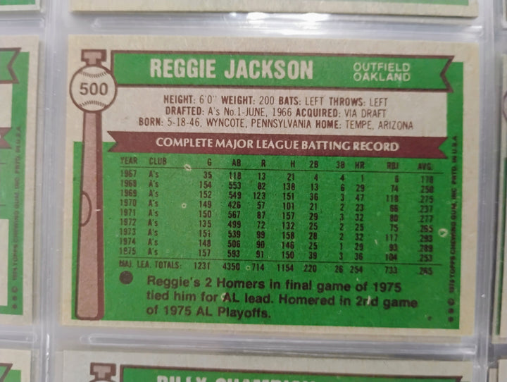 1976 Topps Baseball Complete Set EX-Mint
