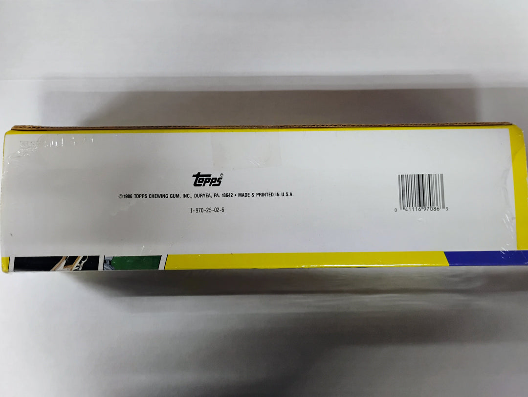 1986 Topps Baseball Factory Sealed Set