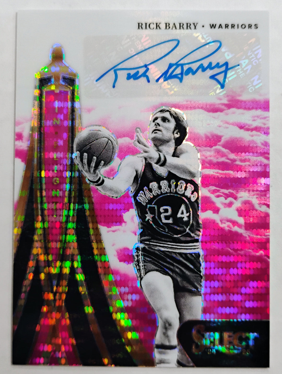 2024-25 Panini Select Basketball Rick Berry #ISF-RIC Prizm 11/25 Auto