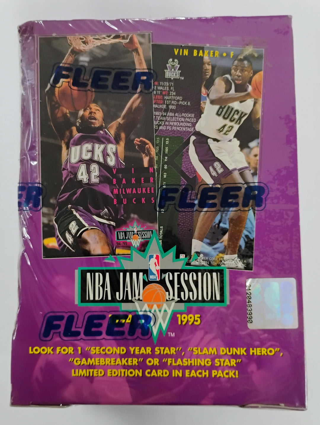 1994-95 Fleer NBA Jam Session Sealed Box