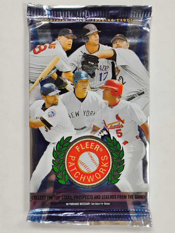 2005 Fleer Patchworks Baseball Sealed Pack