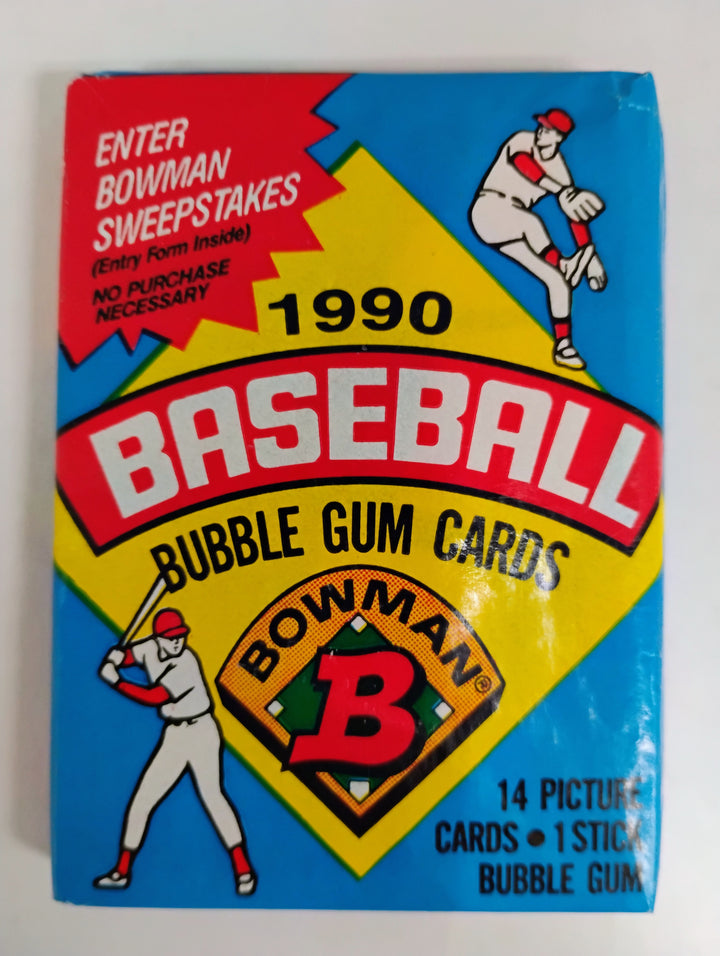 1990 Bowman Baseball  Sealed Wax Pack