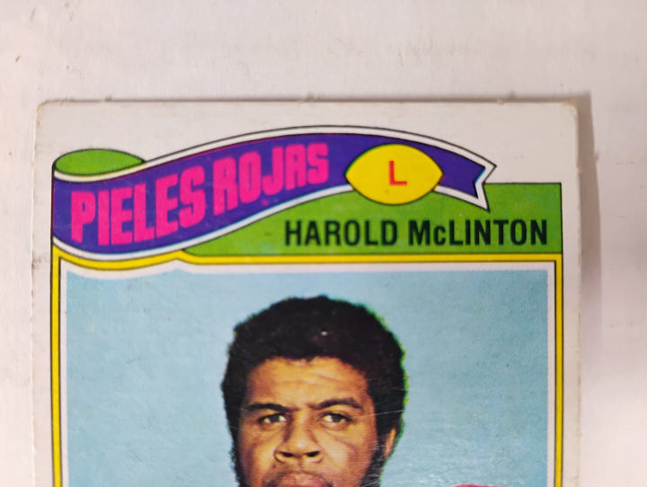 1977 Topps Mexican Football Harold Mclinton #31 SP