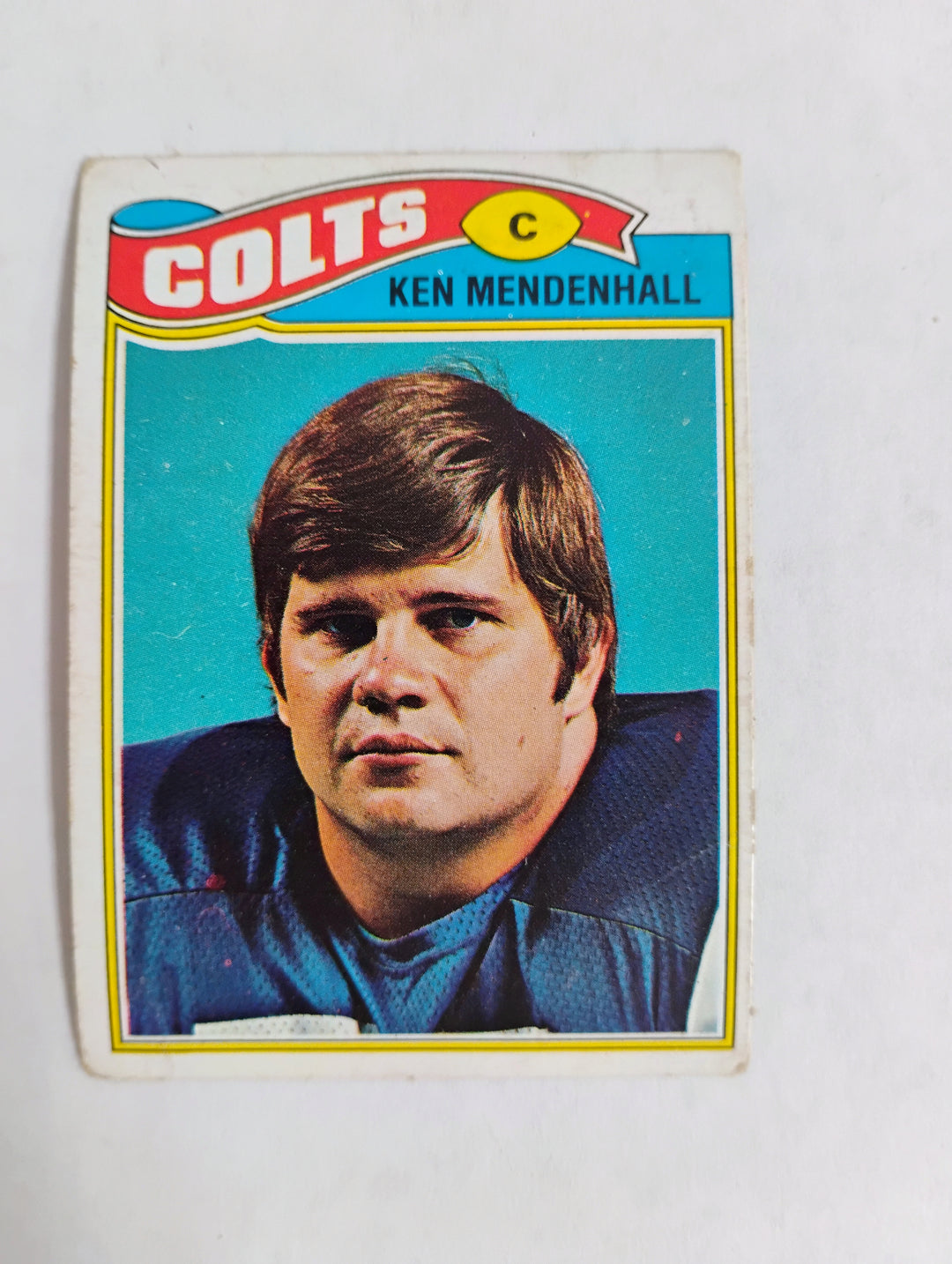 1977 Topps Mexican Football Ken Mendenhall #13