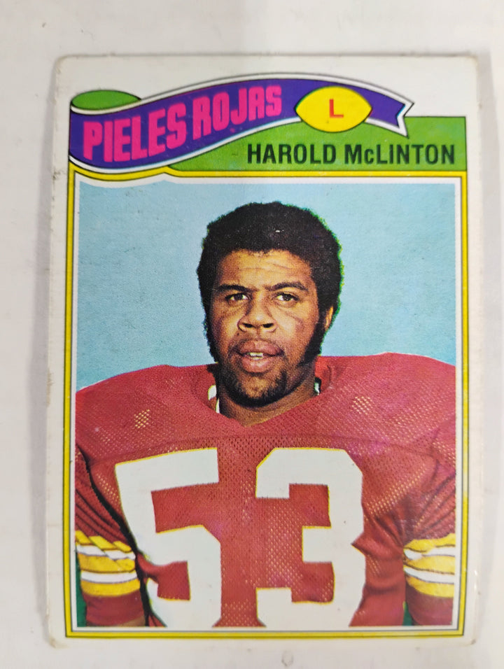 1977 Topps Mexican Football Harold Mclinton #31 SP