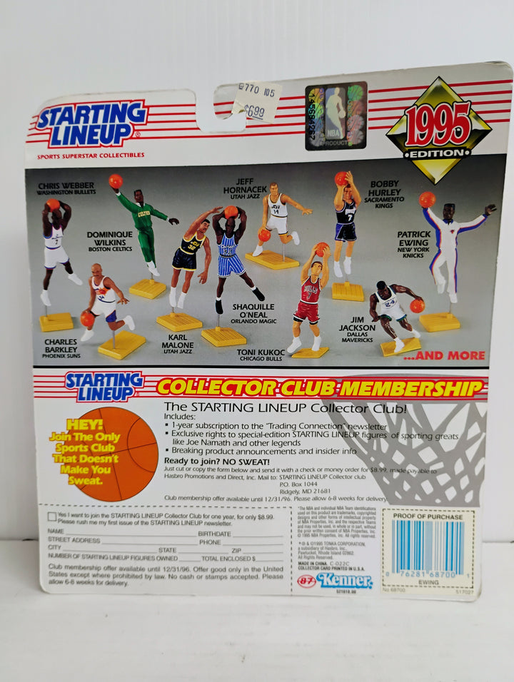 1995 Starting Lineup Patrick Ewing 1995 Edition