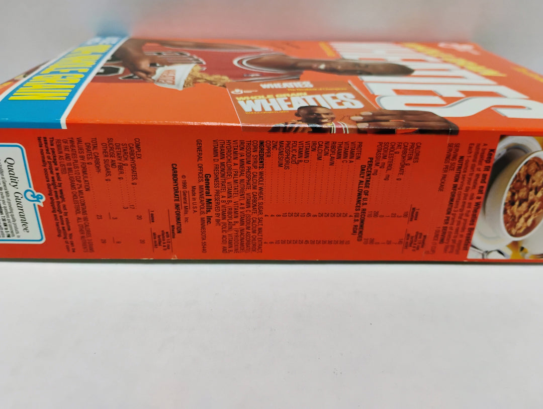 12oz General Mills Wheaties Michael Jordan Cereal Box MJ Pouring Cereal Box Empty Box