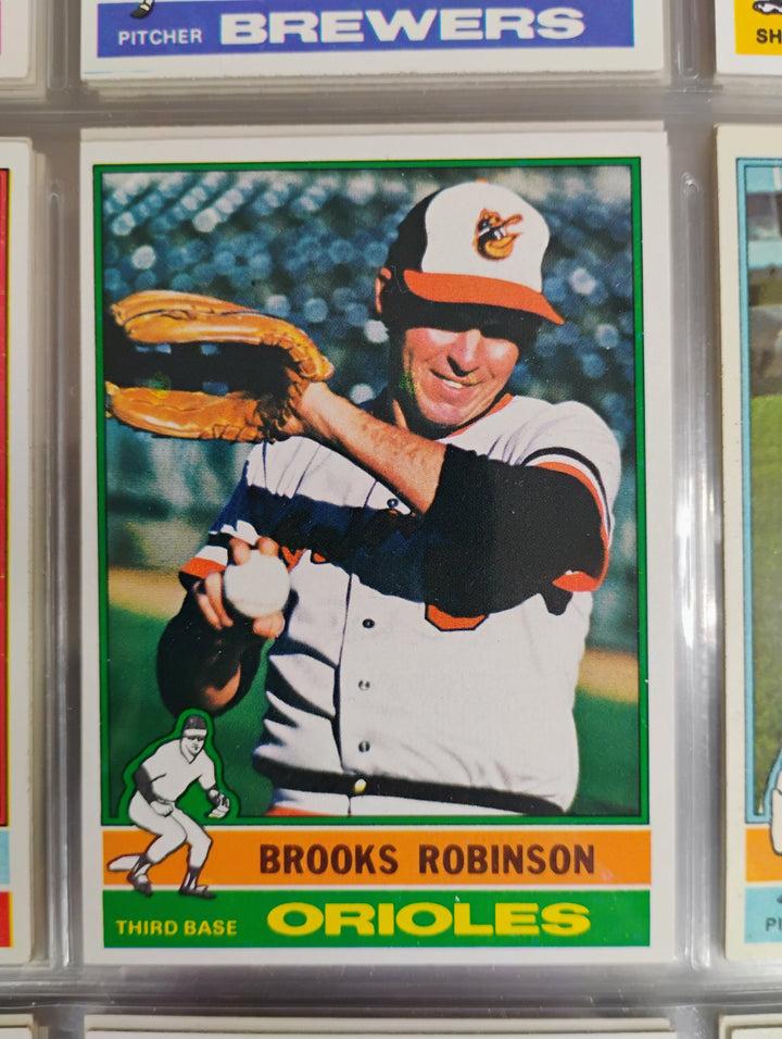 1976 Topps Baseball Complete Set EX-Mint