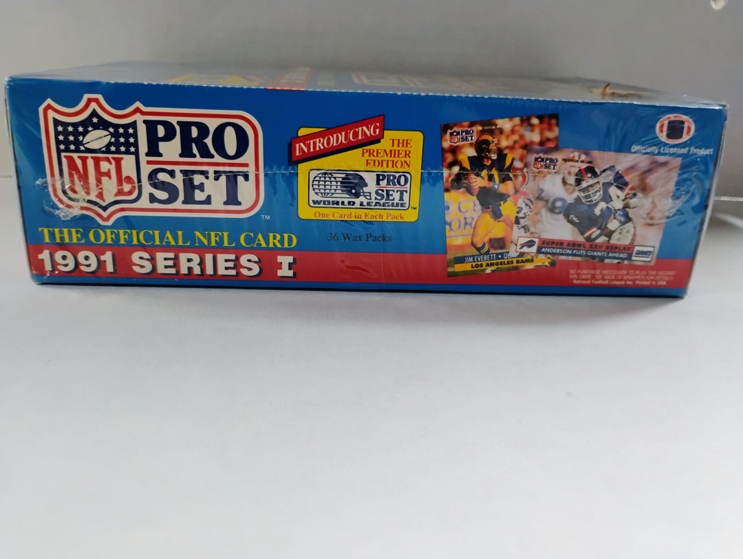 1991 Pro Set Football Series 1 Sealed Box