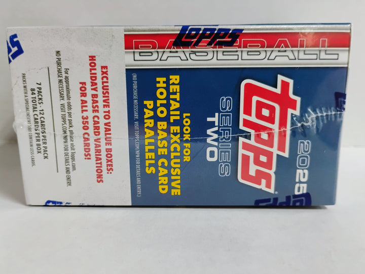 2025 Topps Baseball Series 2 Blaster Box Retail Exclusive Holo Paralles