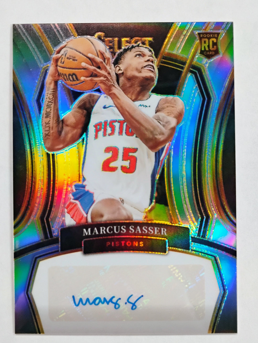 2023-24 Panini Select Basketball Marcus Sasser #RS-SAS Prizm /125