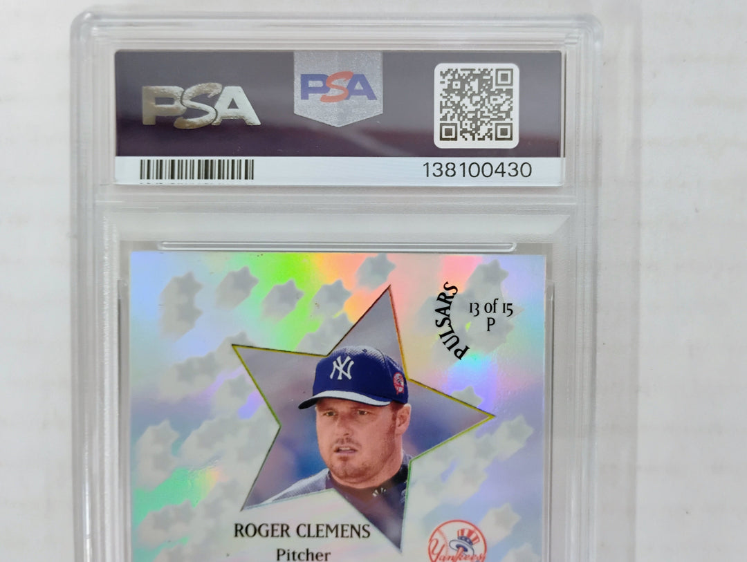 1999 Fleer Brilliants Roger Clemens Shining Stars Pulsars PSA 9 Mint