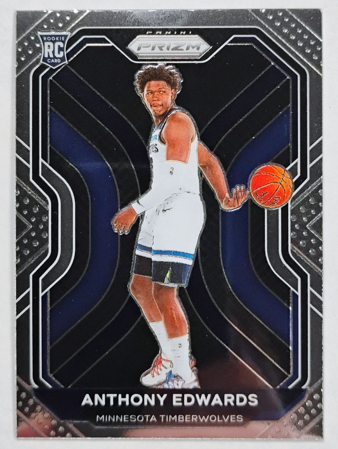 2020-21 Panini Prizm Basketball Anthony Edwards RC #258 Base