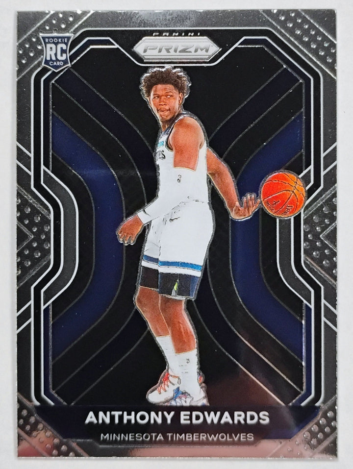 2020-21 Panini Prizm Basketball Anthony Edwards RC #258 Base