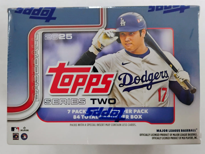 2025 Topps Baseball Series 2 Blaster Box Retail Exclusive Holo Paralles