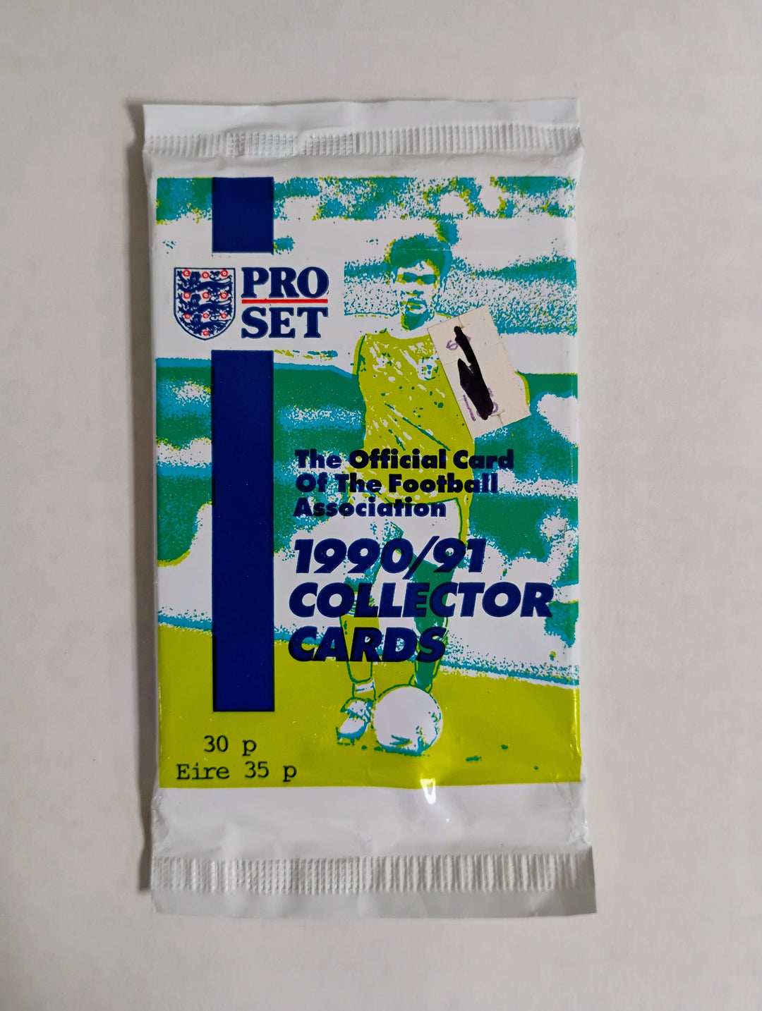 1990-91 Pro Set Soccer Sealed Pack - UK