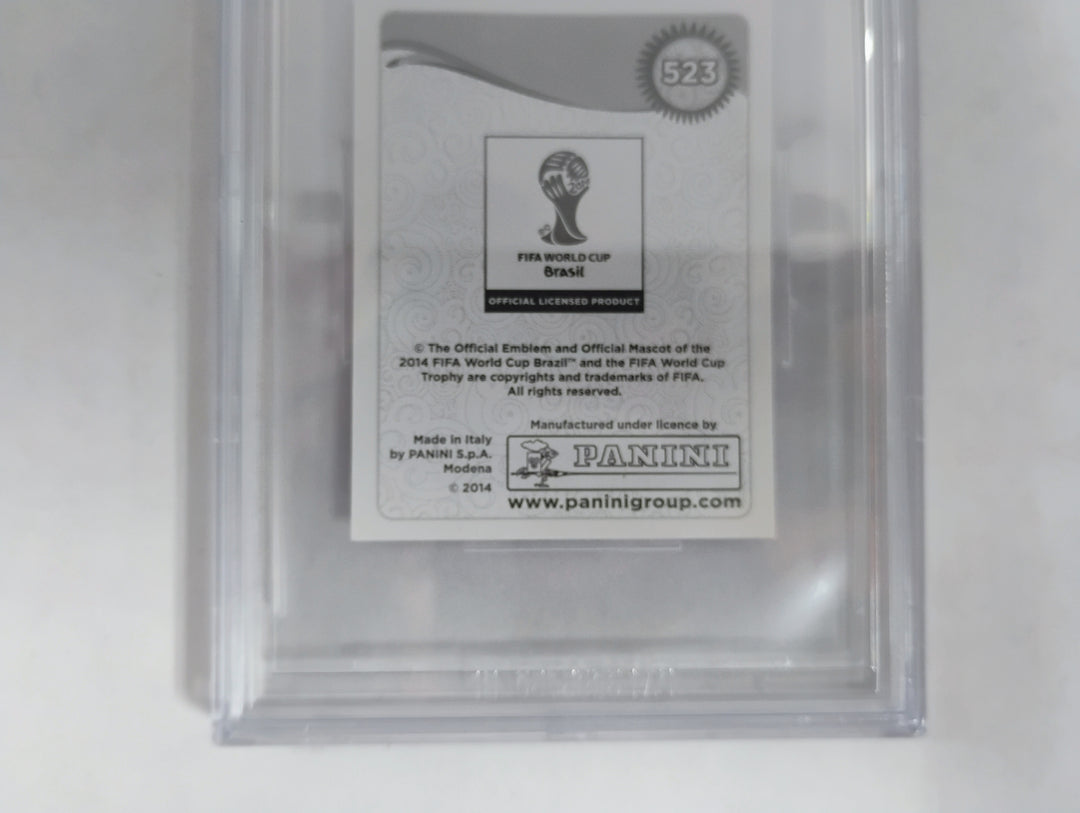 2014 Panini World Cup Soccer Stickers Cristiano Ronaldo BGS 7.5