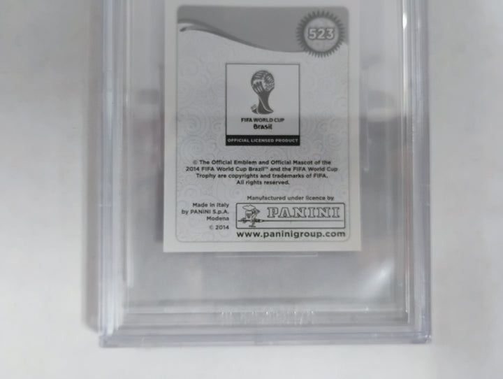 2014 Panini World Cup Soccer Stickers Cristiano Ronaldo BGS 7.5