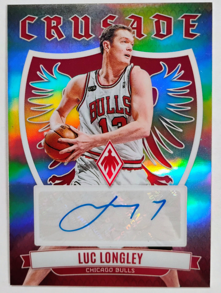 2023-24 Panini Phoenix Basketball Luc Longley #CS-LUC Crusade