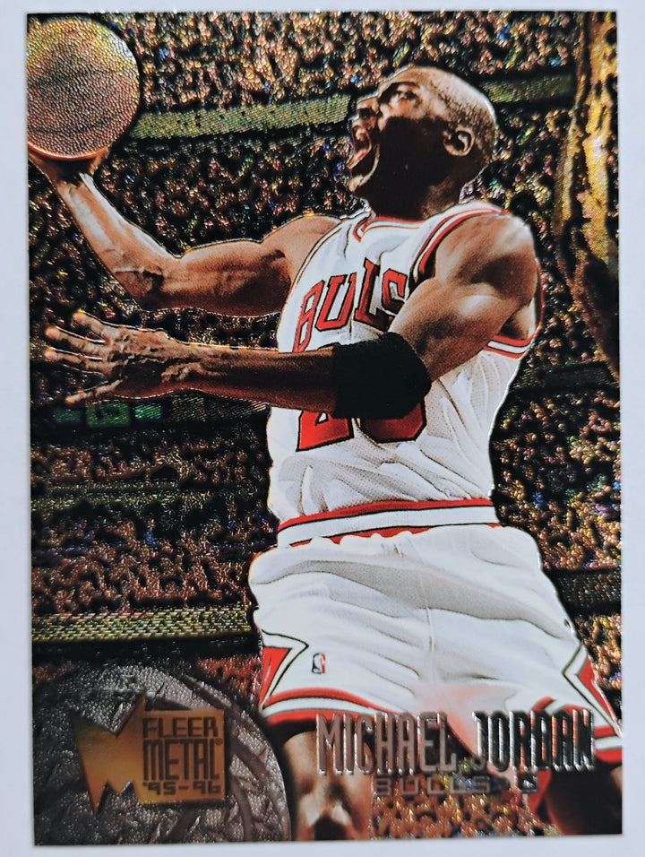 1995-96 Fleer Metal Basketball Michael Jordan #13