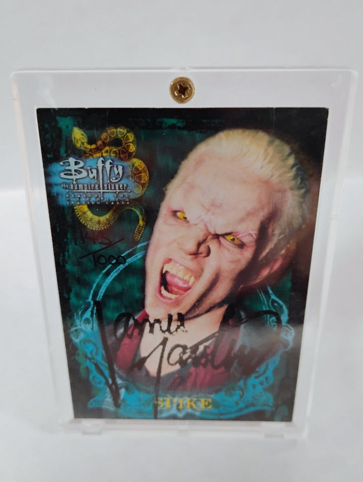 1999 Buffy The Vampire Slayer Season 2 Spike Autograph James Marsters W/COA