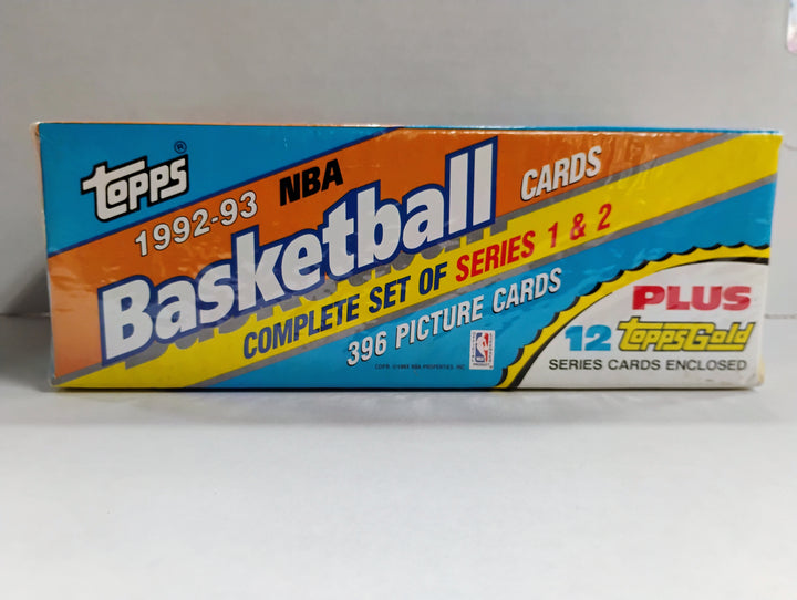 1992-93 Topps Series 1 & 2 Basketball Complete Factory Sealed Set