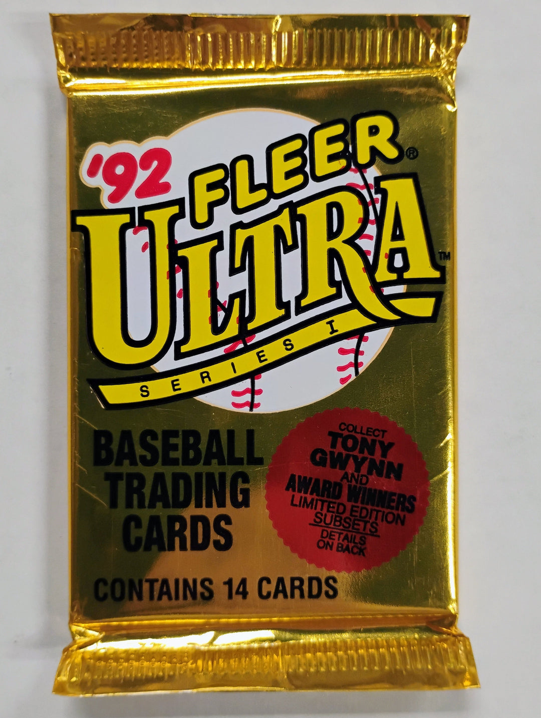 1992 Fleer Ultra Baseball Series I Sealed Pack