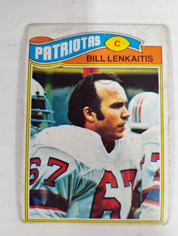 1977 Topps Mexican Football Bill Lenkaitis #38