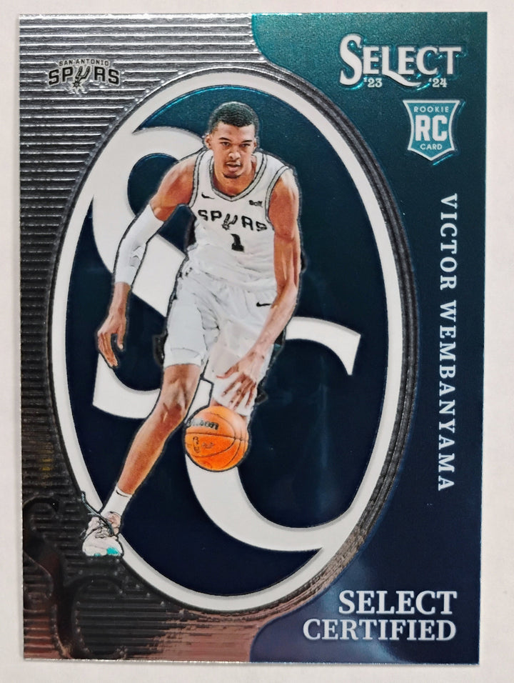 2023-24 Panini Select Victor Wembanyama RC #3 Select Certified