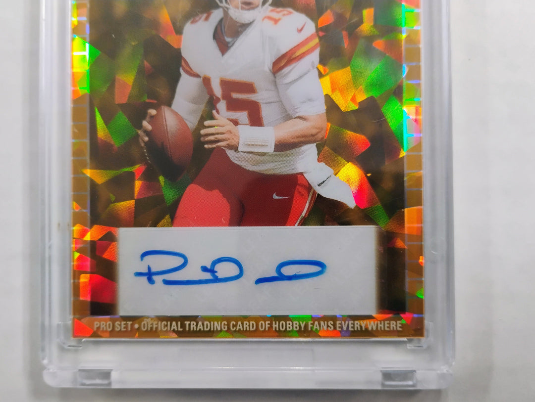 2024 Leaf Collective Multi-Sport Dual Auto Patrick Mahomes/Andy Reid Gold Auto 1/1