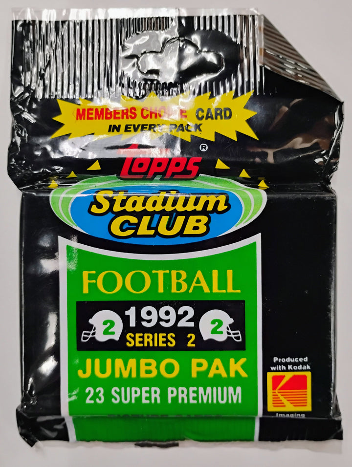 1992 Stadium Club Football Series 2 Jumbo Pak