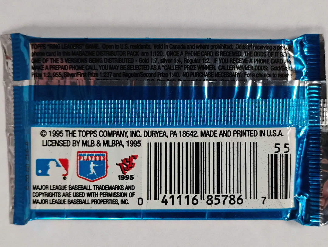 1995 Topps Stadium Club Baseball Series 2 Sealed Pack
