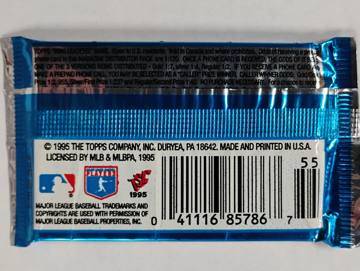 1995 Topps Stadium Club Baseball Series 2 Sealed Pack