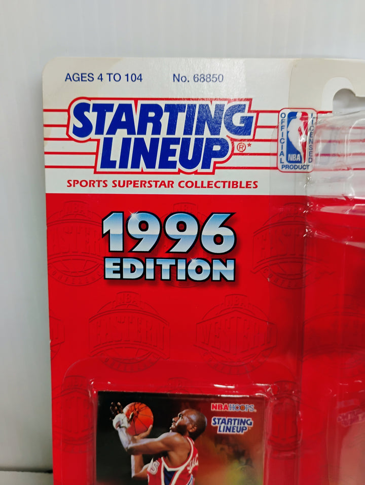 1996 Starting Lineup Jerry Stackhouse NBA Hoops Rookie Card