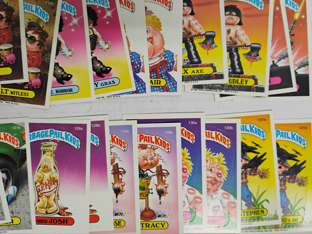 1986 Topps Garbage Pail Kids Series 4 Complete Set EX-MT