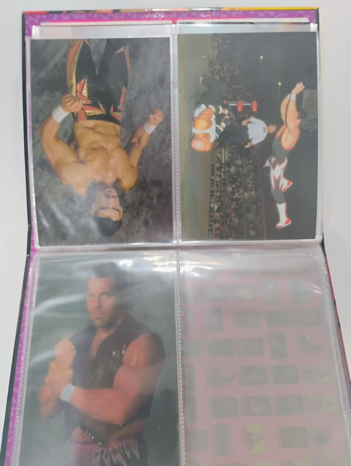 Panini WCW NWO Superstars Photocard Album w/ 24 Photos